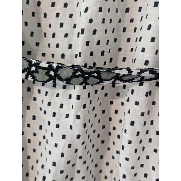 Women's Knox Rose NWT White and Green Boho Dress - Size S - Picture 12 of 16